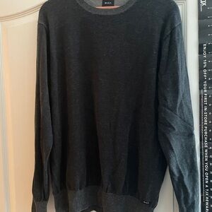 RVCA Crewneck Gray Sweater XL Slim
